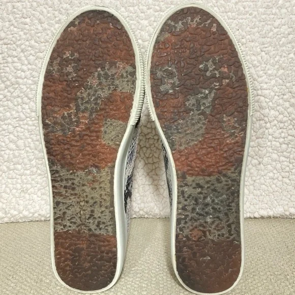Superga Unisex Snake Print Platform Sneakers Shoes Size US Men's 5 & Womens 6.5 - Picture 8 of 11
